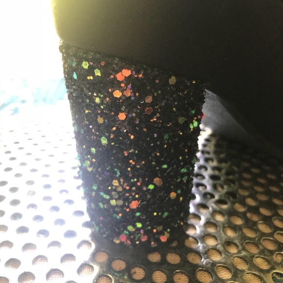 Glitter encrusted chunky heels - Picture 2 of 2